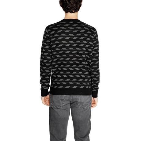 Antony Morato Black Marabou Sweater - Hilstor