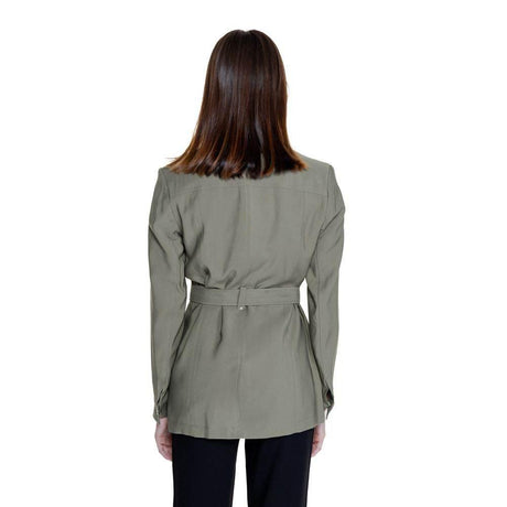 Morgan De Toi Green Viscose Suits & Blazer - Hilstor