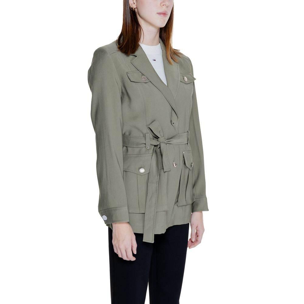 Morgan De Toi Green Viscose Suits & Blazer - Hilstor
