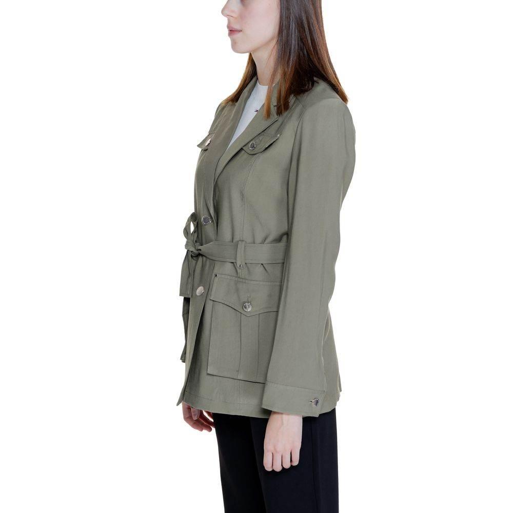 Morgan De Toi Green Viscose Suits & Blazer - Hilstor