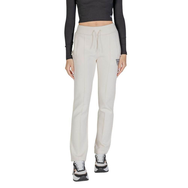 Guess Active Cream Cotton Jeans & Pant - Hilstor
