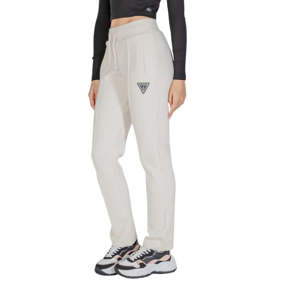 Guess Active Cream Cotton Jeans & Pant - Hilstor