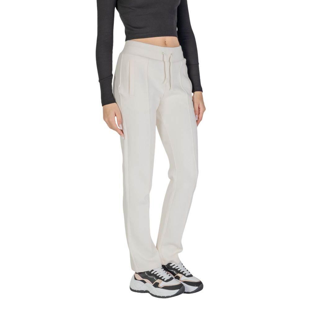 Guess Active Cream Cotton Jeans & Pant - Hilstor