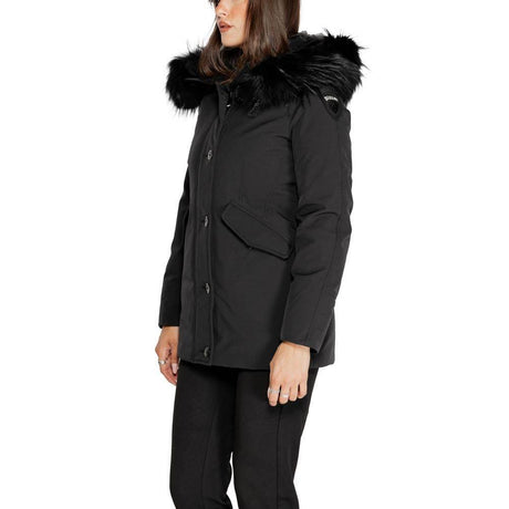 Blauer Black Polyester Jackets & Coat - Hilstor