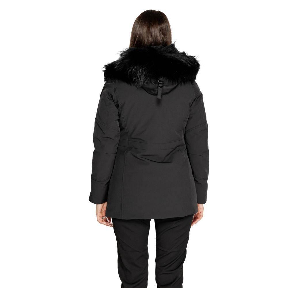 Blauer Black Polyester Jackets & Coat - Hilstor