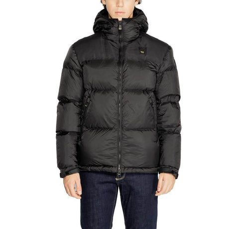 Blauer Black Polyamide Jacket - Hilstor