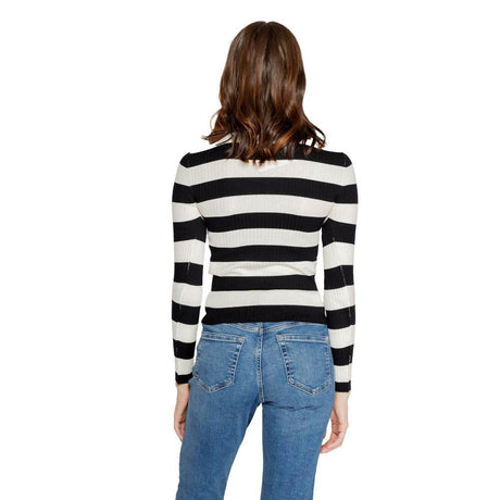 Jacqueline De Yong Black Viscose Tops & T-Shirt - Hilstor