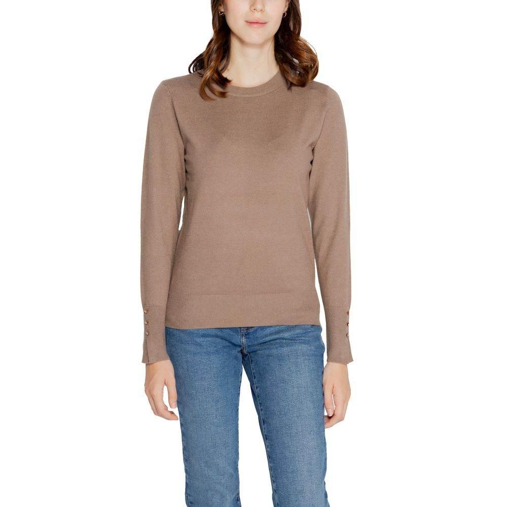 Jacqueline De Yong Gray Viscose Tops & T-Shirt - Hilstor