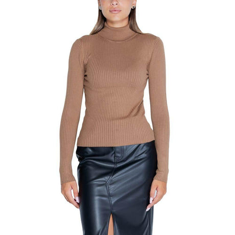 Jacqueline De Yong Brown Viscose Tops & T-Shirt - Hilstor