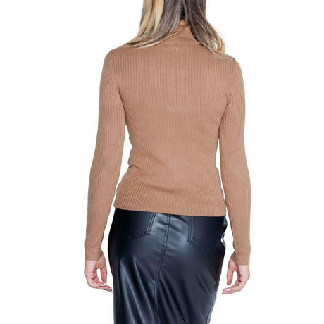 Jacqueline De Yong Brown Viscose Tops & T-Shirt - Hilstor