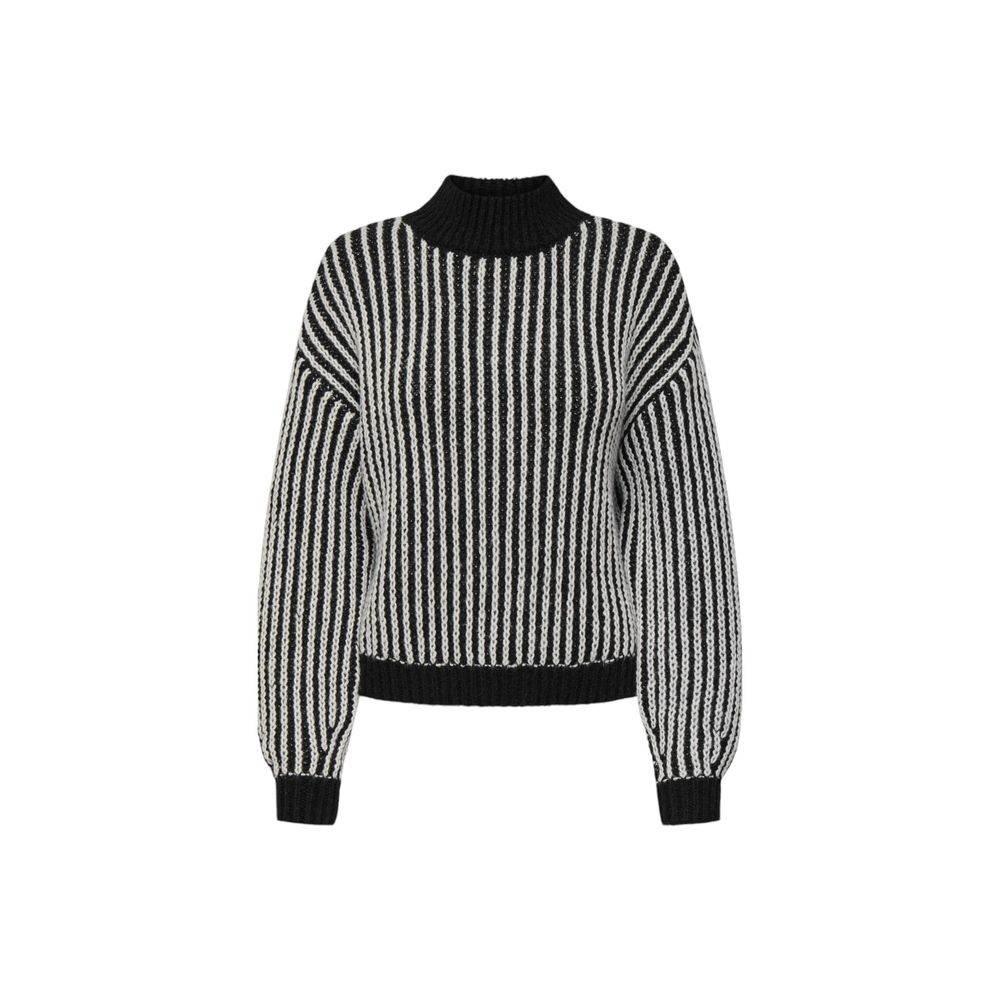 Jacqueline De Yong Black Polyester Sweater - Hilstor