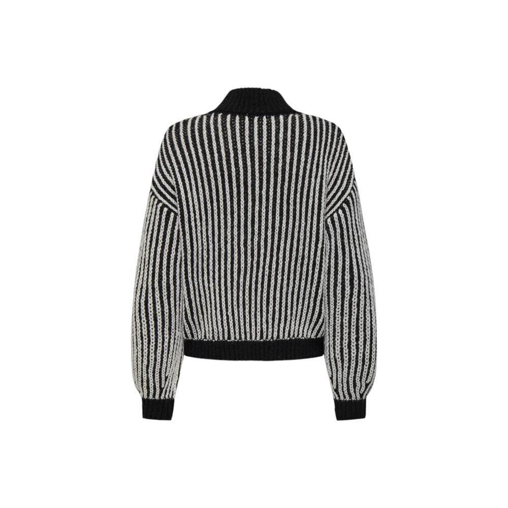 Jacqueline De Yong Black Polyester Sweater - Hilstor
