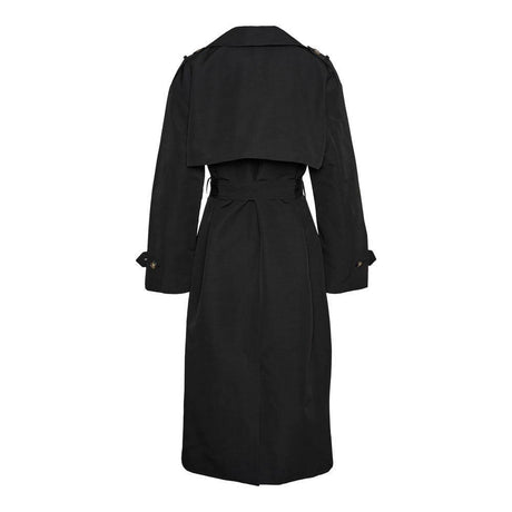 Vero Moda Black Polyester Jackets & Coat - Hilstor