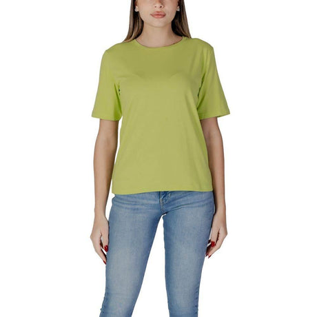 B.Young Green Cotton Tops & T-Shirt - Hilstor