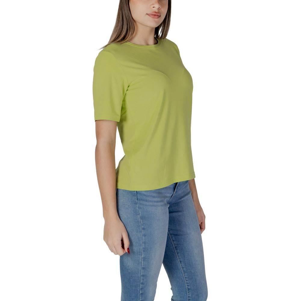 B.Young Green Cotton Tops & T-Shirt - Hilstor