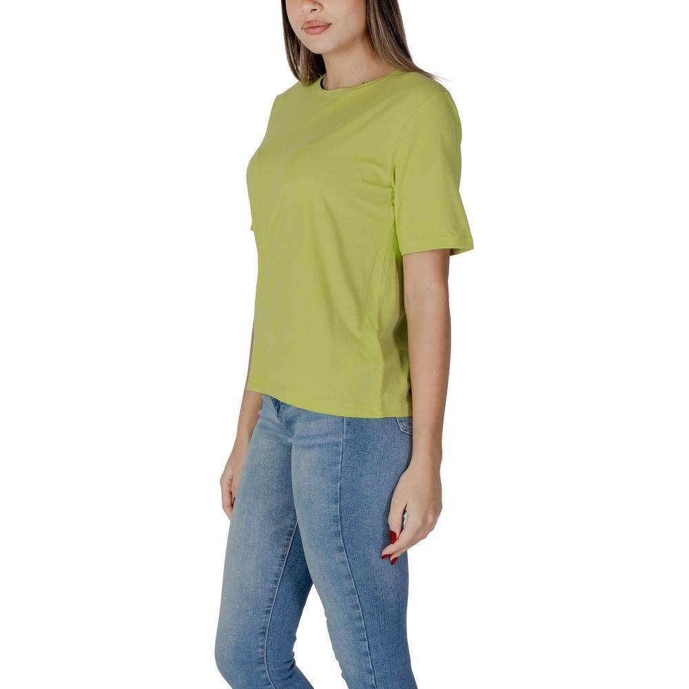 B.Young Green Cotton Tops & T-Shirt - Hilstor