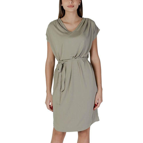 B.Young Green Modal Dress - Hilstor