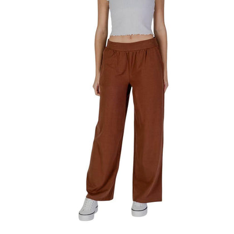 B.Young Brown Cotton Jeans & Pant - Hilstor