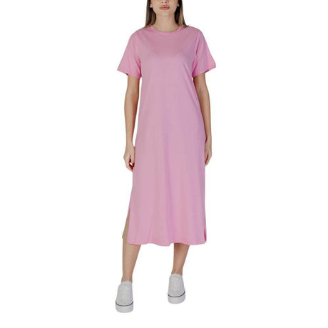 B.Young Multicolor Cotton Dress - Hilstor