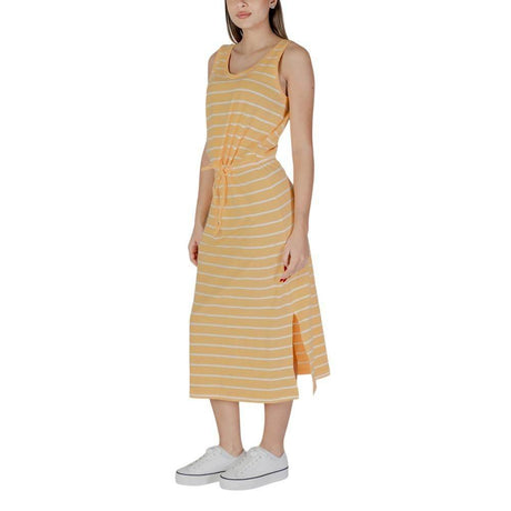 B.Young Yellow Cotton Dress - Hilstor