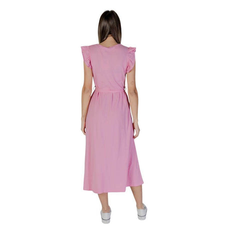 B.Young Multicolor Cotton Dress - Hilstor