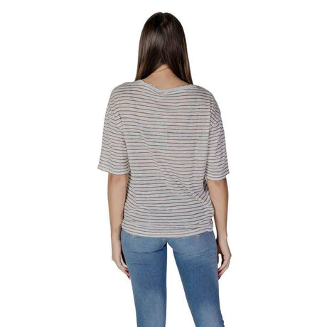 B.Young Brown Polyester Tops & T-Shirt - Hilstor