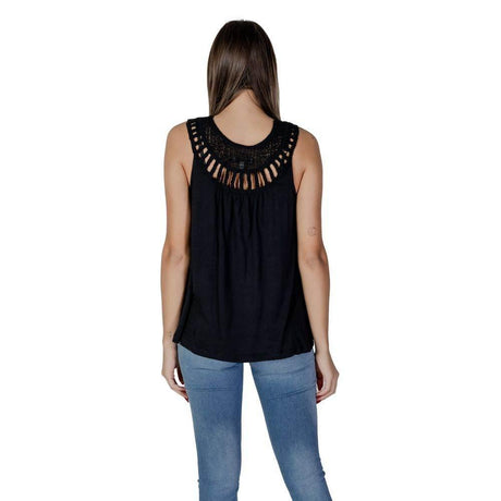 B.Young Black Viscose Tops & T-Shirt - Hilstor
