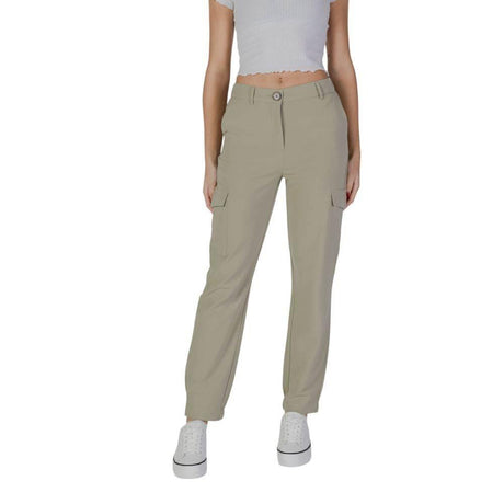 B.Young Green Polyester Jeans & Pant - Hilstor