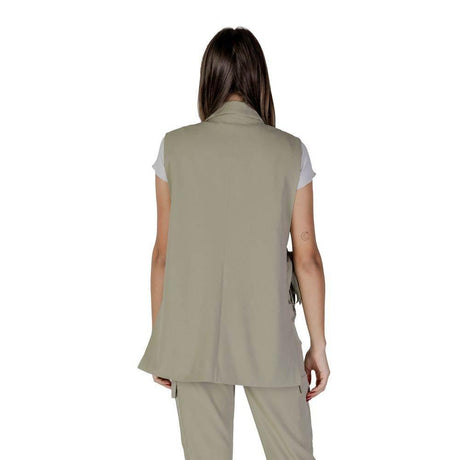 B.Young Green Polyester Vest - Hilstor