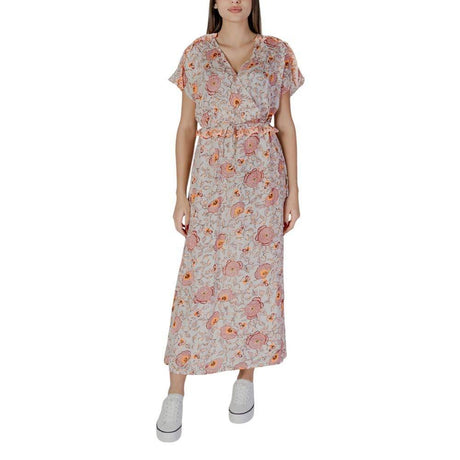 B.Young Multicolor Cotton Dress - Hilstor