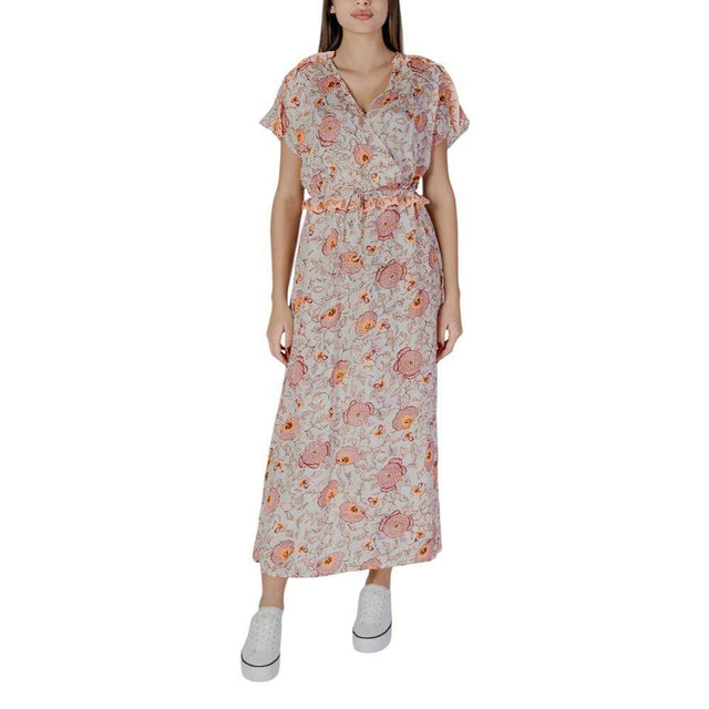 B.Young Multicolor Cotton Dress - Hilstor