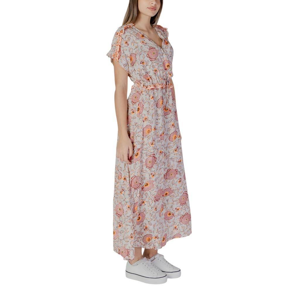 B.Young Multicolor Cotton Dress - Hilstor