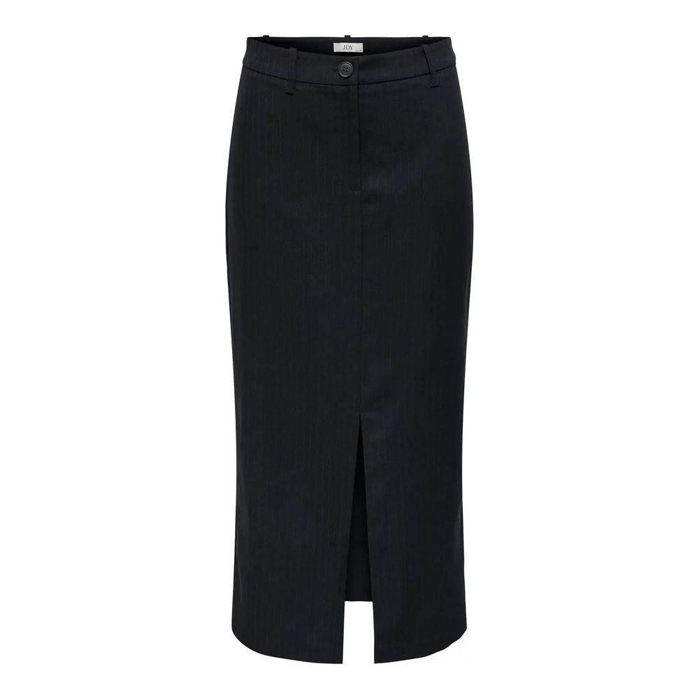 Jacqueline De Yong Gray Polyester Skirt - Hilstor