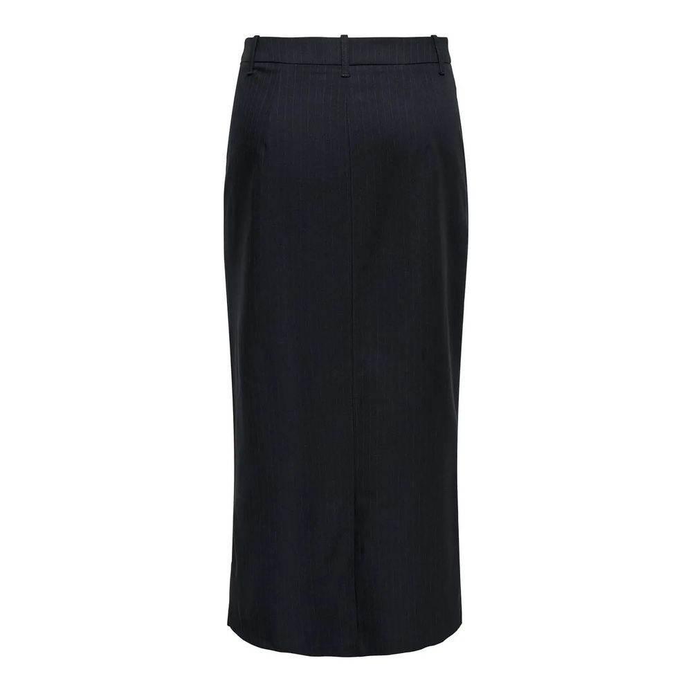 Jacqueline De Yong Gray Polyester Skirt - Hilstor