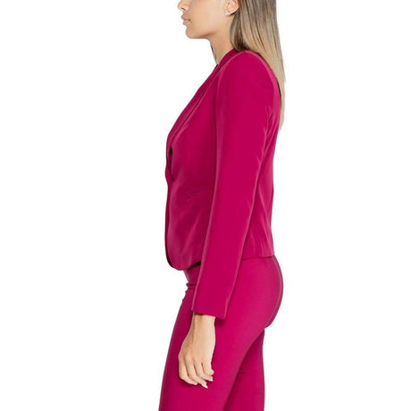 Rinascimento Bordeaux Polyester Suits & Blazer - Hilstor