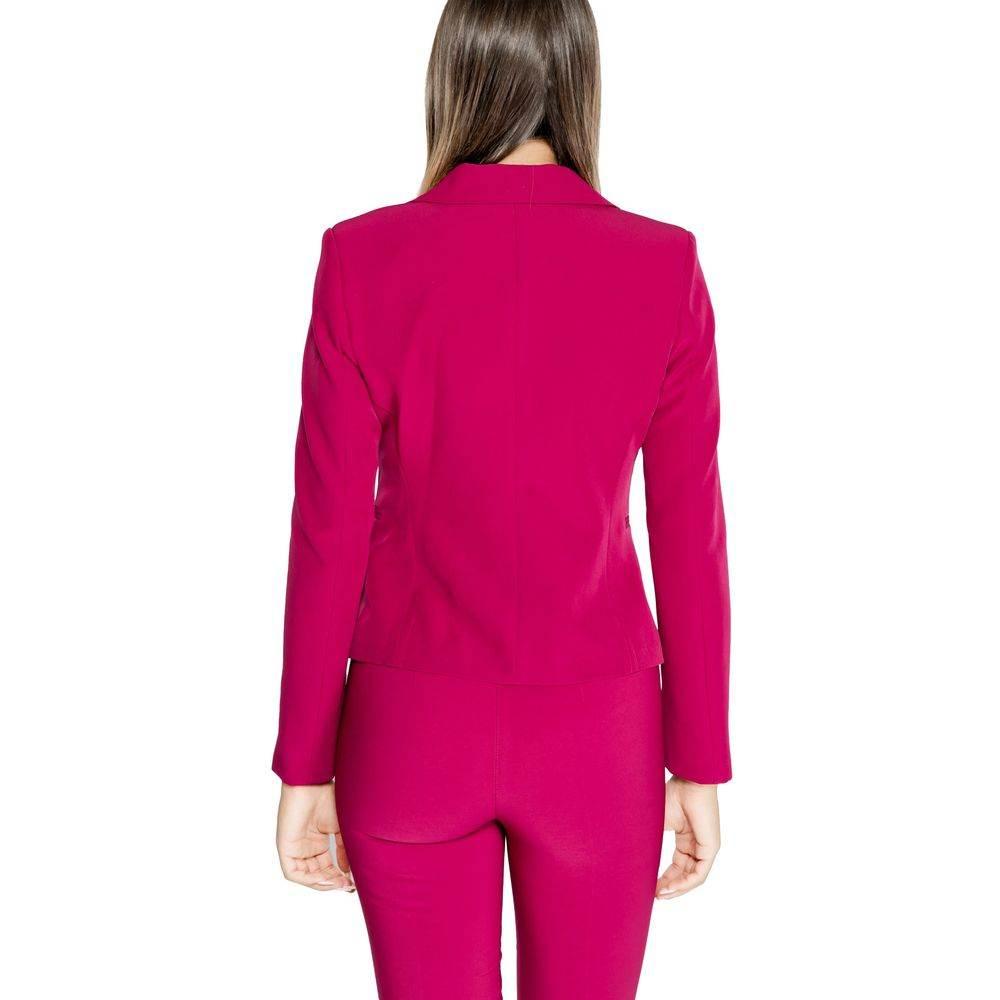 Rinascimento Bordeaux Polyester Suits & Blazer - Hilstor