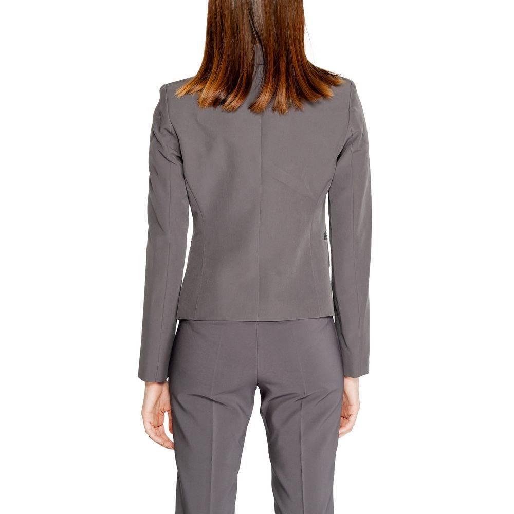 Rinascimento Gray Polyester Suits & Blazer - Hilstor