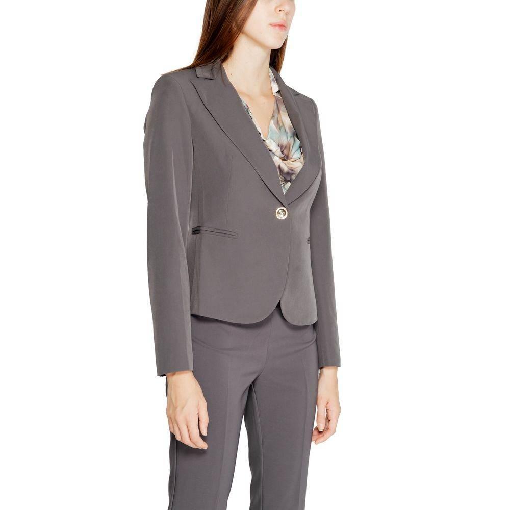 Rinascimento Gray Polyester Suits & Blazer - Hilstor