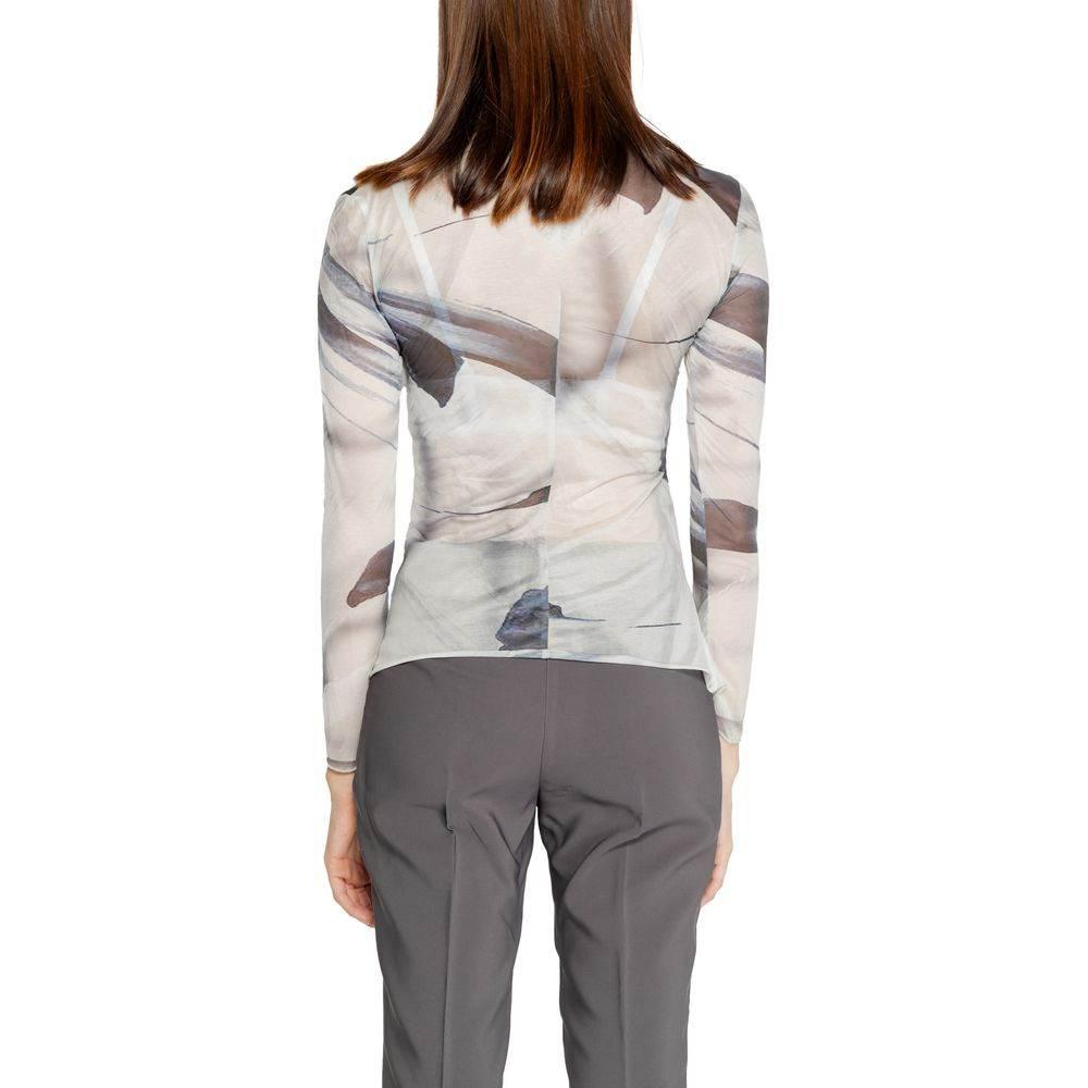 Rinascimento Gray Polyester Long Sleeve - Hilstor