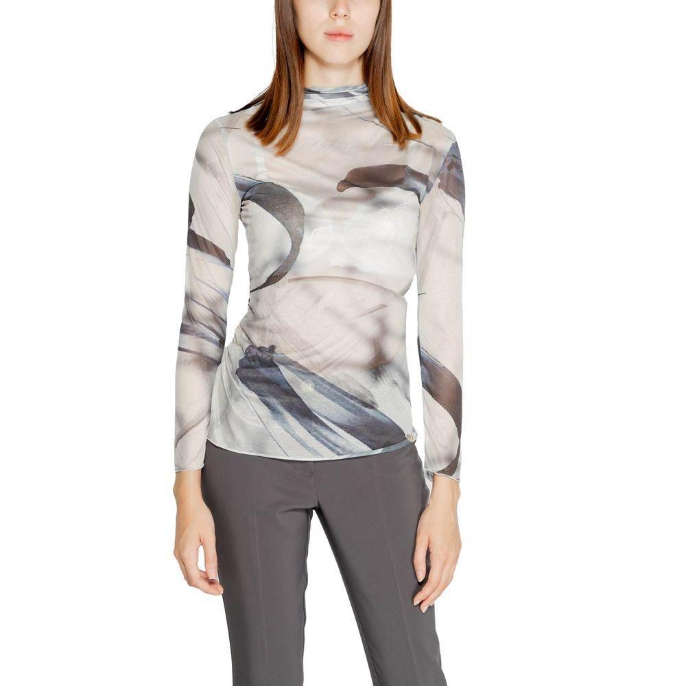 Rinascimento Gray Polyester Long Sleeve - Hilstor
