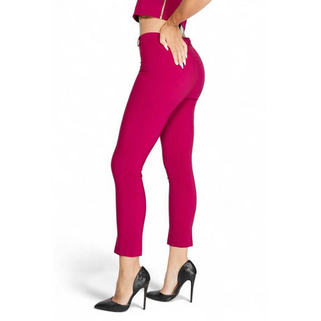 Rinascimento Bordeaux Polyester Pant - Hilstor