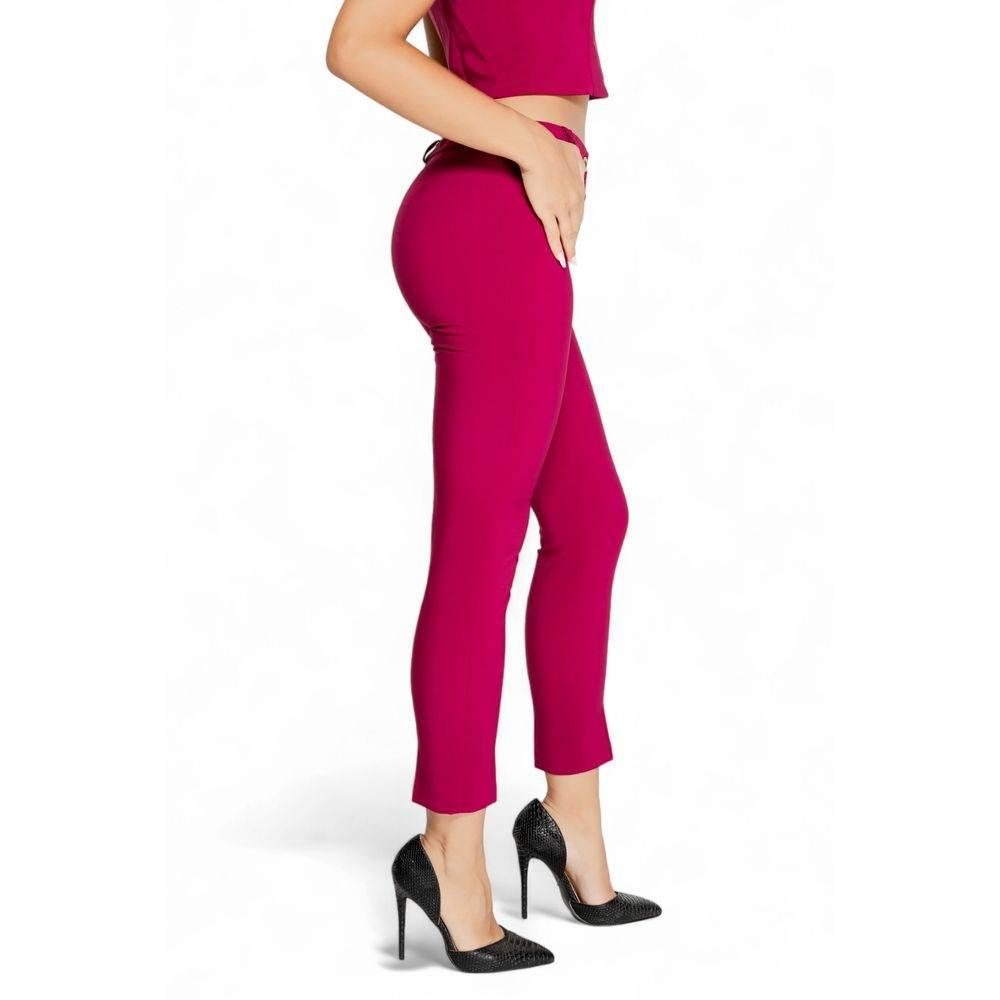 Rinascimento Bordeaux Polyester Pant - Hilstor