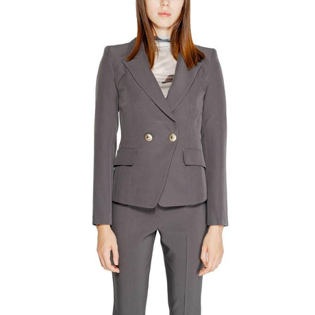 Rinascimento Gray Polyester Suits & Blazer - Hilstor