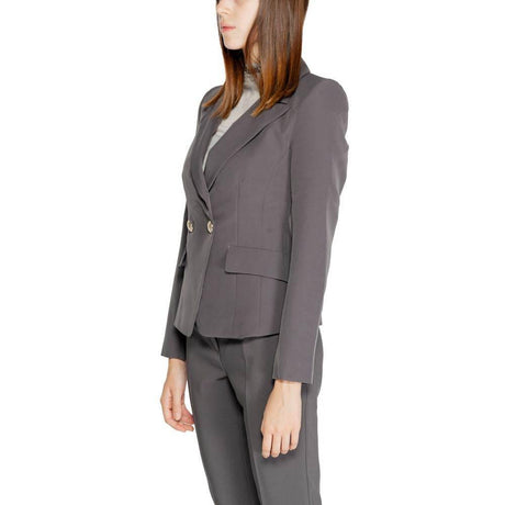 Rinascimento Gray Polyester Suits & Blazer - Hilstor