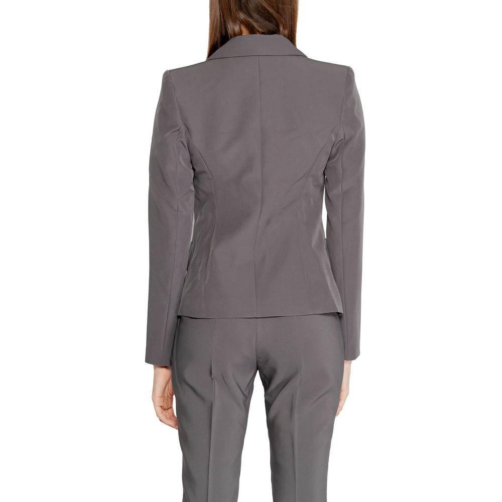 Rinascimento Gray Polyester Suits & Blazer - Hilstor