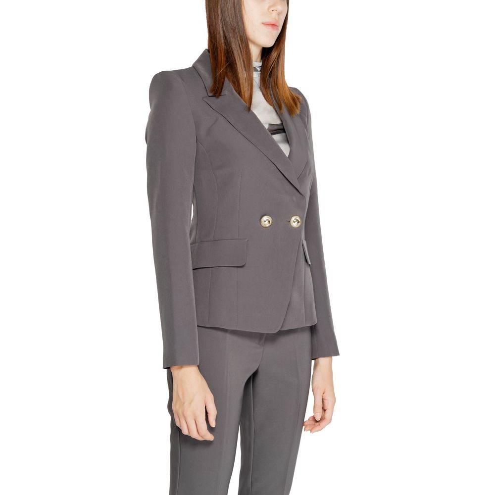 Rinascimento Gray Polyester Suits & Blazer - Hilstor