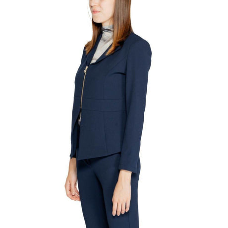 Rinascimento Blue Polyester Suits & Blazer - Hilstor