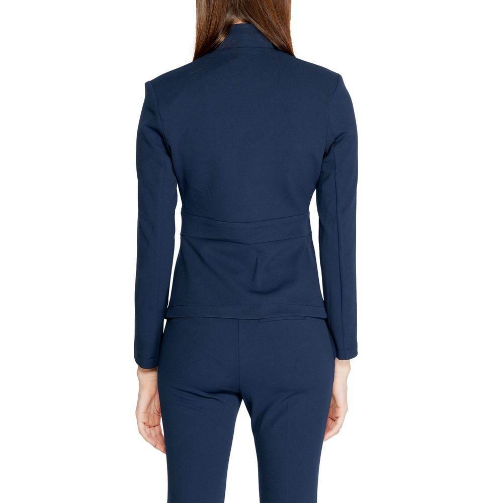 Rinascimento Blue Polyester Suits & Blazer - Hilstor