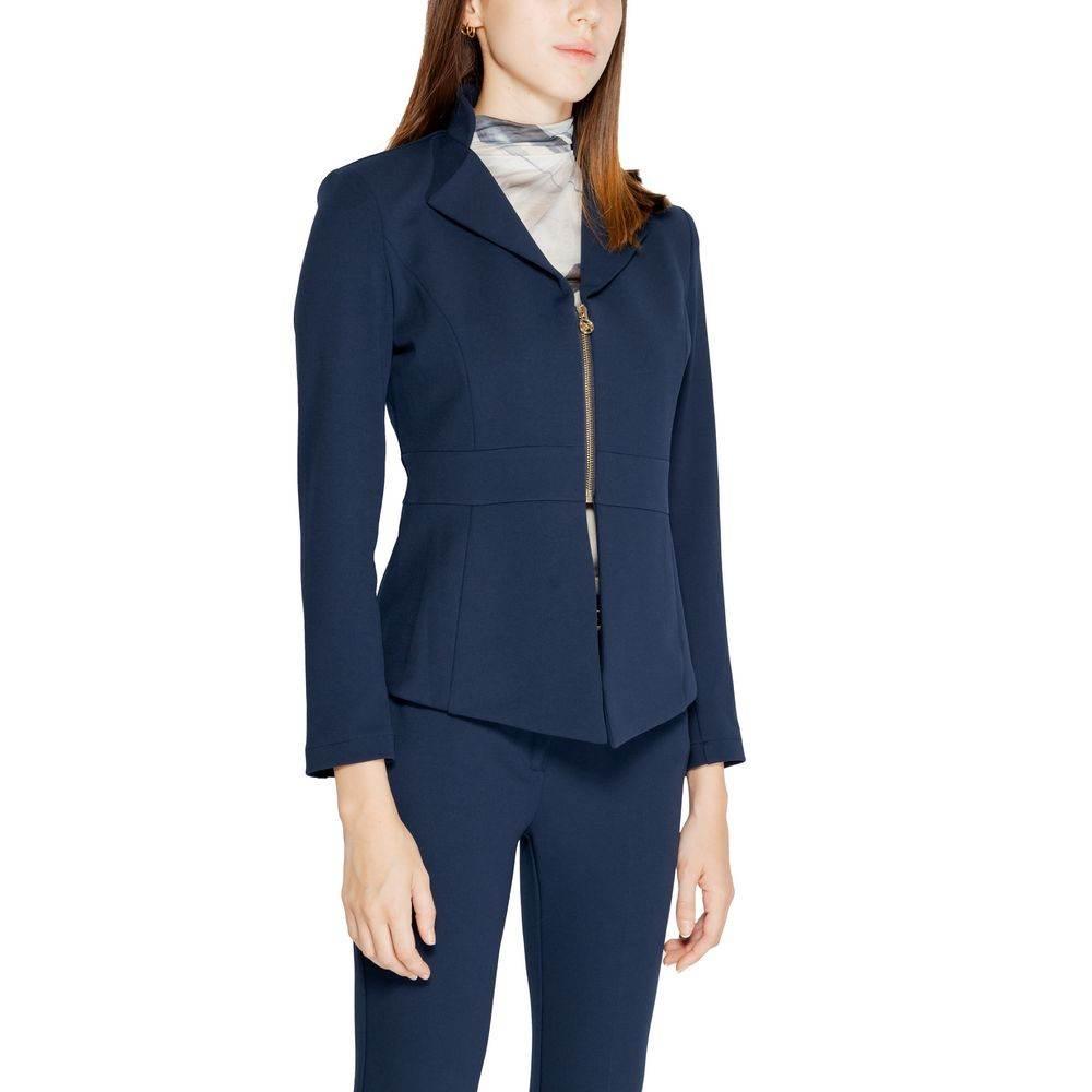 Rinascimento Blue Polyester Suits & Blazer - Hilstor