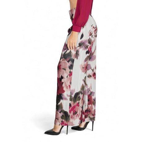 Rinascimento Bordeaux Polyester Pant - Hilstor